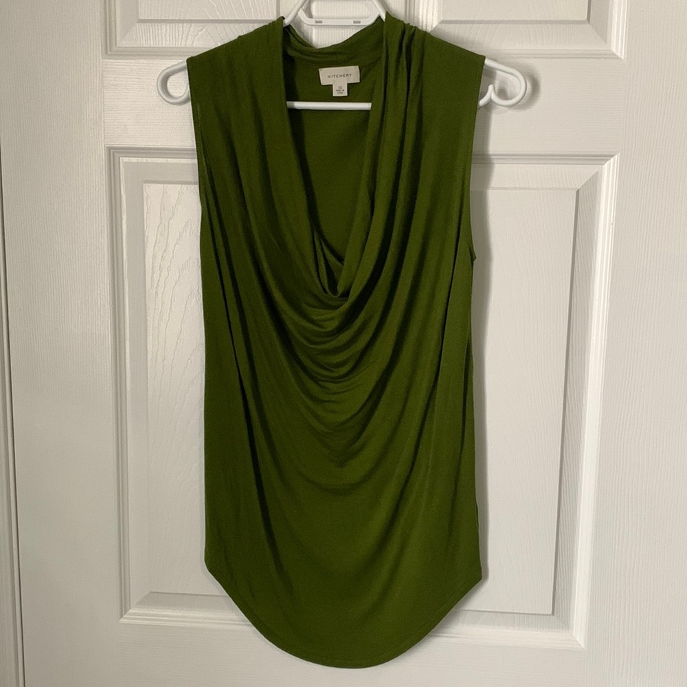 Witchery sleeveless cowl neck top - worn once!